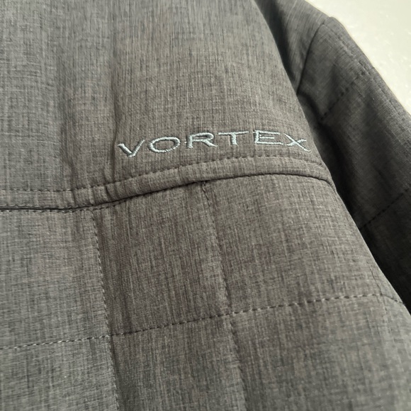 NWOT Men's LG VORTEX Quilted Jacket, Light Grey - Picture 1 of 14